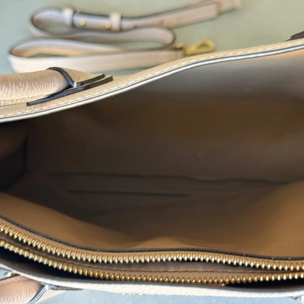 Michael Kors Mercer Leather Tote Bag - Picture 9 of 11